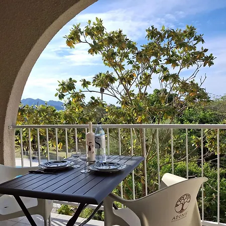 Studio L'Ecrin A St Florent Vue Piscine Lägenhet *