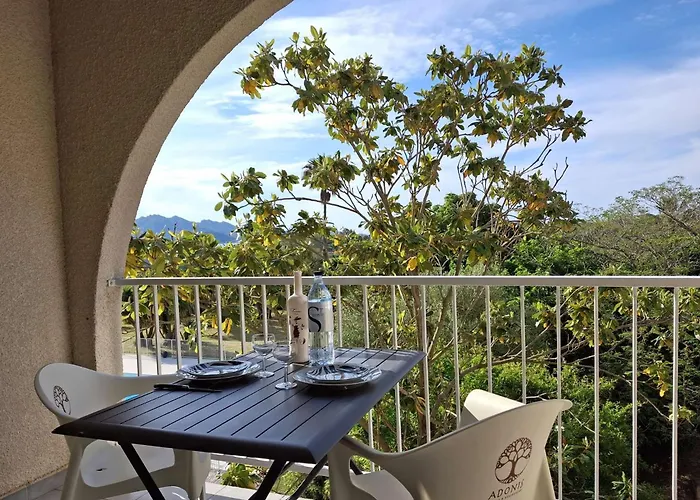 Ensoleille A Saint-florent Avec Piscine Apartmán *